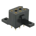 Souriau Sunbank by Eaton SMS Series Straight PCB Socket 6-Contact 2 Row 5.08 mm Pitch 250V SMS6RE3TR29