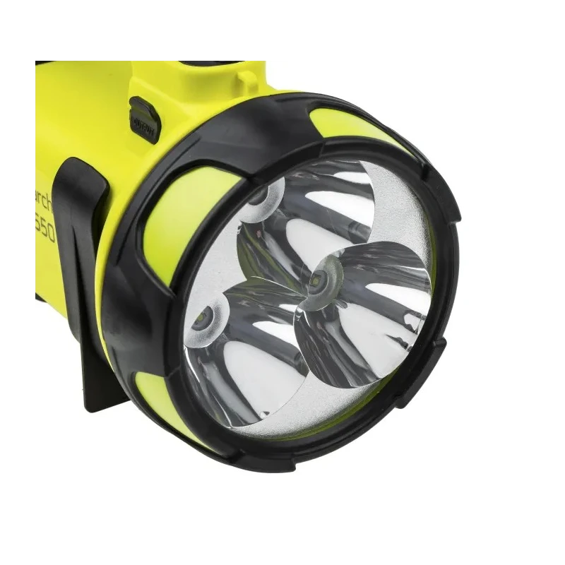 Nightsearcher LED Searchlight Yellow Blue Grey Rechargeable Lithium-ion Battery 4500mAh IP54 NSTRIO550Y