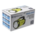 Nightsearcher LED Searchlight Yellow Blue Grey Rechargeable Lithium-ion Battery 4500mAh IP54 NSTRIO550Y