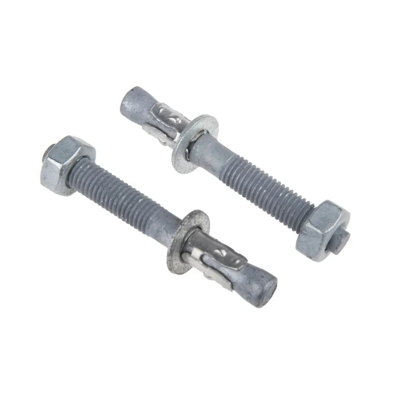 RS PRO Carbon Steel Galvanised Through Anchor Bolt M10 Thread Size, 80 mm Length, 10 mm Drill Diameter 908-6696