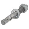 RS PRO Carbon Steel Galvanised Through Anchor Bolt M12 x 85 mm 12 mm Thread 908-6703