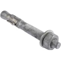 RS PRO Carbon Steel Anchor Bolt M12 x 100 mm Galvanised Through Bolt 908-6707