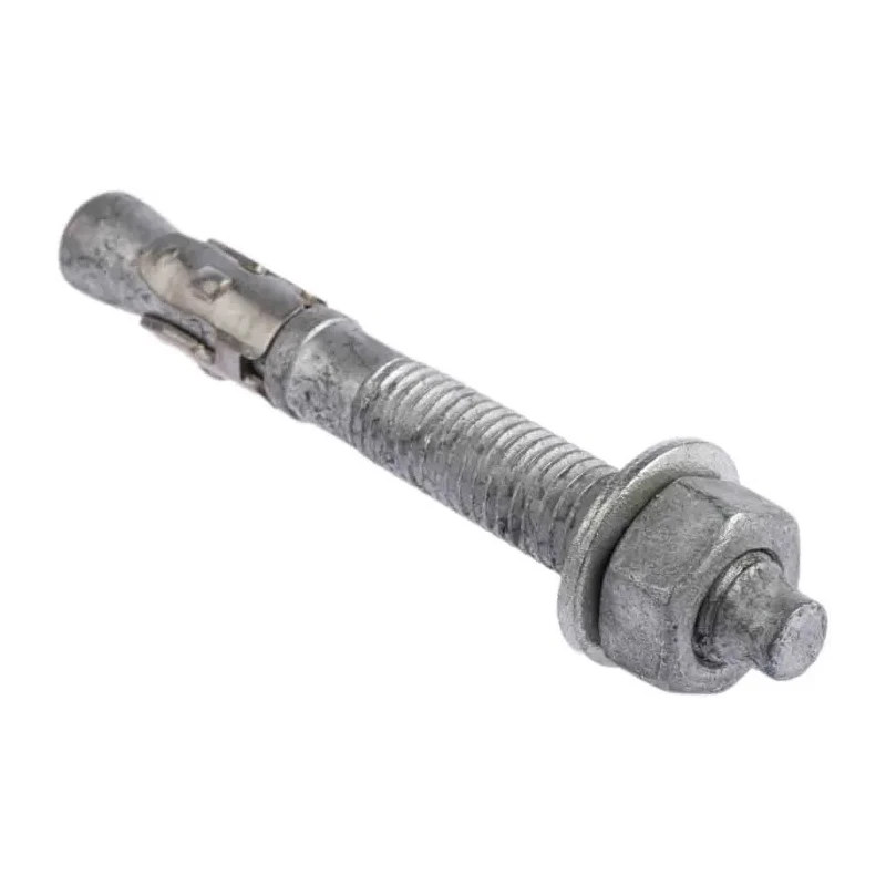 RS PRO Carbon Steel Anchor Bolt M12 x 100 mm Galvanised Through Bolt 908-6707