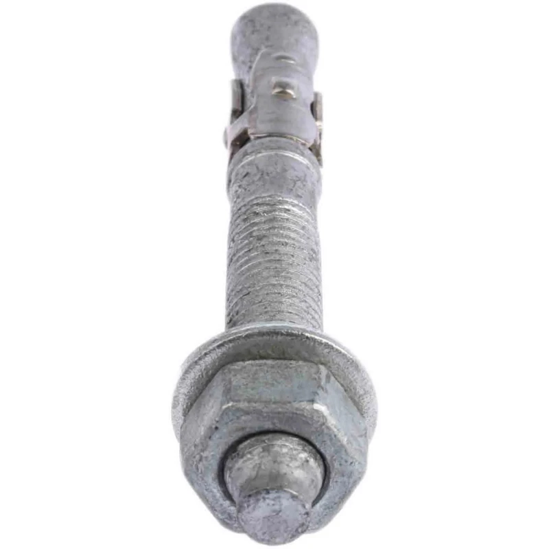 RS PRO Carbon Steel Anchor Bolt M12 x 100 mm Galvanised Through Bolt 908-6707