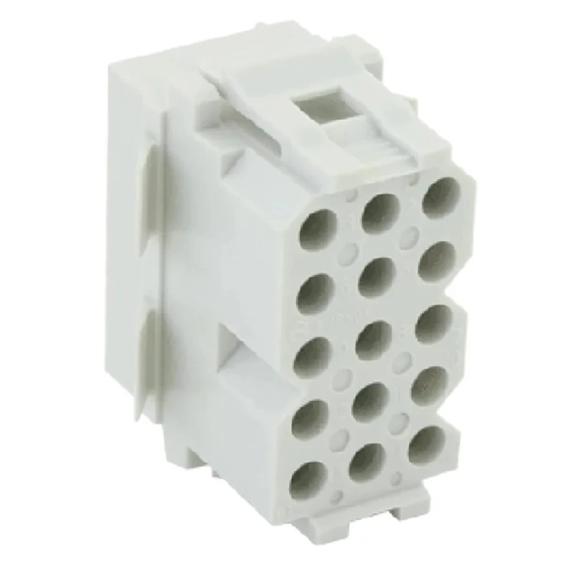 Souriau Sunbank by Eaton SMS Female Connector Housing Panel Mount 15 Contacts 5 Row 5.08mm Pitch SMS15R3