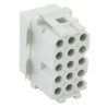 Souriau Sunbank by Eaton SMS Female Connector Housing Panel Mount 15 Contacts 5 Row 5.08mm Pitch SMS15R3
