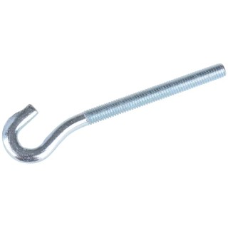 RS PRO Carbon Steel Forged Hook Anchor Bolt M8 x 98 mm Length, 8 mm Drill Diameter 908-6772