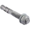 RS PRO Carbon Steel Galvanised Through Anchor Bolt M16 Thread Size, 110 mm Length, 16 mm Drill Diameter 908-6713