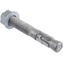 RS PRO Carbon Steel Galvanised Through Anchor Bolt M16 Thread Size, 110 mm Length, 16 mm Drill Diameter 908-6713