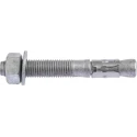 RS PRO Carbon Steel Galvanised Through Anchor Bolt M16 Thread Size, 110 mm Length, 16 mm Drill Diameter 908-6713