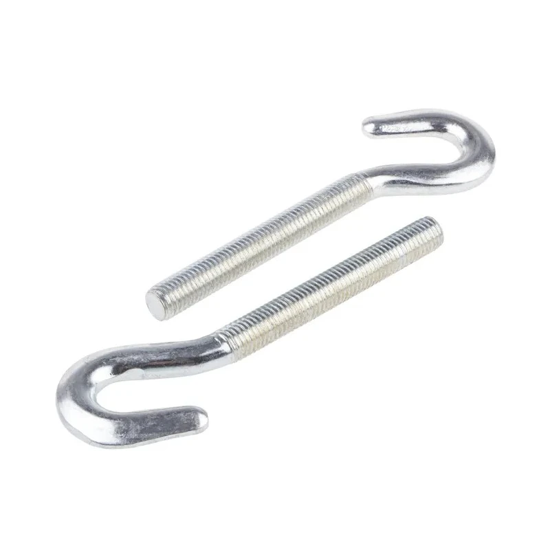 RS PRO Carbon Steel Forged Hook Anchor Bolt M12 Thread Size 12 mm Drill Diameter 146 mm Length 908-6779