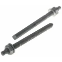 RS PRO Carbon Steel Galvanised Chemical Anchor Bolt M10 x 130 mm Hot Dip Galvanised 908-6791