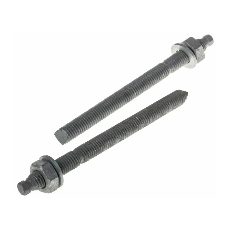 RS PRO Carbon Steel Galvanised Chemical Anchor Bolt M10 x 130 mm Hot Dip Galvanised 908-6791