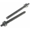 RS PRO Carbon Steel Galvanised Chemical Anchor Bolt M10 x 130 mm Hot Dip Galvanised 908-6791