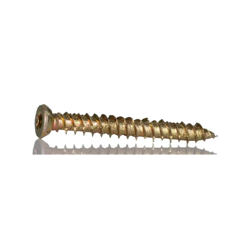 RS PRO Carbon Steel Zinc Plated Concrete Screw M6 x 60 mm 20 mm Fixing Thickness Hardened & Heat Treated 908-6832
