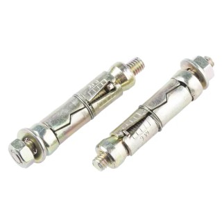 RS PRO Carbon Steel Shield Anchor Projecting Bolt M6 Thread Size 45 mm Length 12 mm Drill Diameter Zinc Plated 908-6854