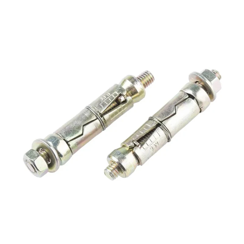 RS PRO Carbon Steel Shield Anchor Projecting Bolt M6 Thread Size 45 mm Length 12 mm Drill Diameter Zinc Plated 908-6854