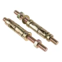 RS PRO Carbon Steel Shield Anchor Projecting Bolt Thread Size M8 Length 50mm Drill Diameter 14mm Zinc Plated 908-6864