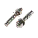 RS PRO Carbon Steel Passivated Zinc Plated Through Bolt Anchor M8 x 50 mm 8 mm 908-6943