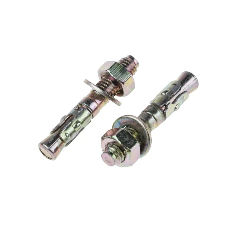 RS PRO Carbon Steel Passivated Zinc Plated Through Bolt Anchor M8 x 50 mm 8 mm 908-6943