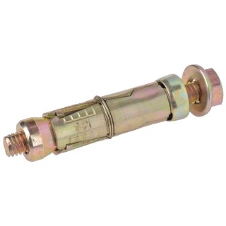 RS PRO Carbon Steel Passivated Zinc Plated Shield Anchor Loose Bolt M12 x 75 mm 908-6933