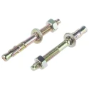 RS PRO Carbon Steel Passivated Zinc Plated Anchor Bolt M6 x 55 mm Through Bolt Anchor 908-6949