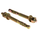 RS PRO Carbon Steel Through Anchor Bolt M12 Thread Size 12 mm Length 120 mm Model 908-6980