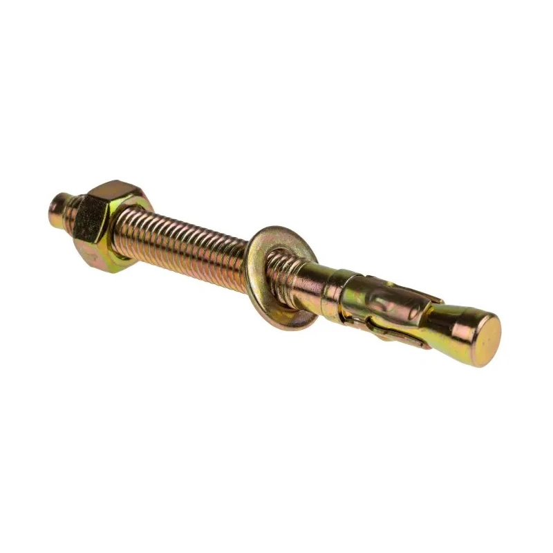 RS PRO Carbon Steel Through Anchor Bolt M12 Thread Size 12 mm Length 120 mm Model 908-6980