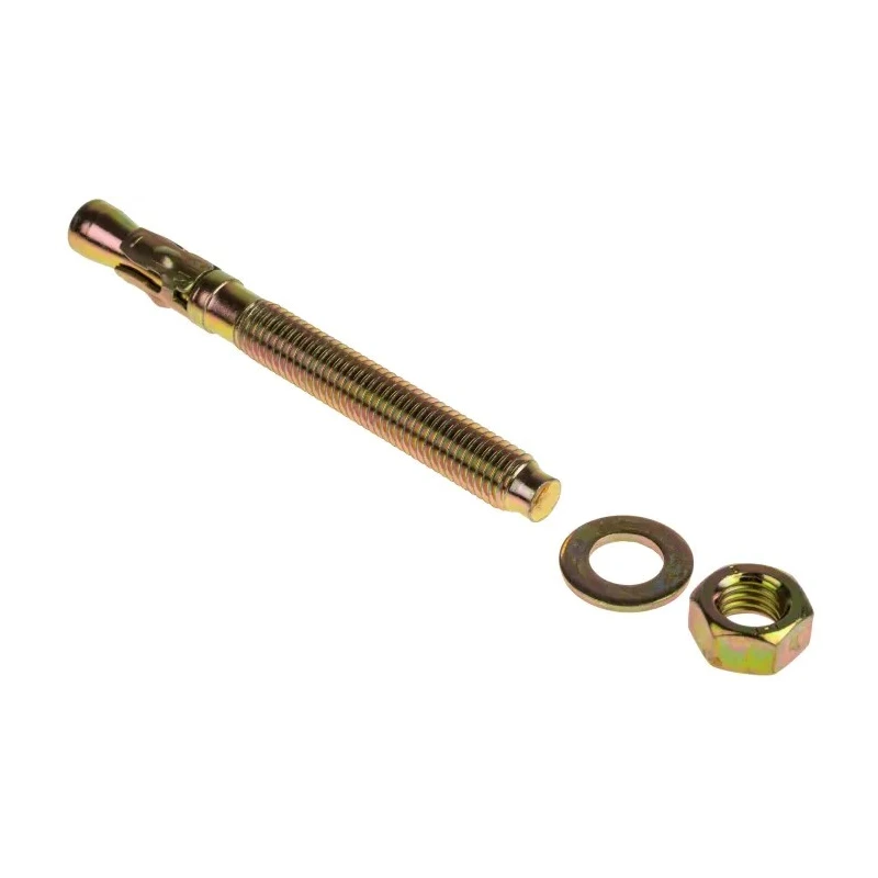 RS PRO Carbon Steel Through Anchor Bolt M12 Thread Size 12 mm Length 120 mm Model 908-6980