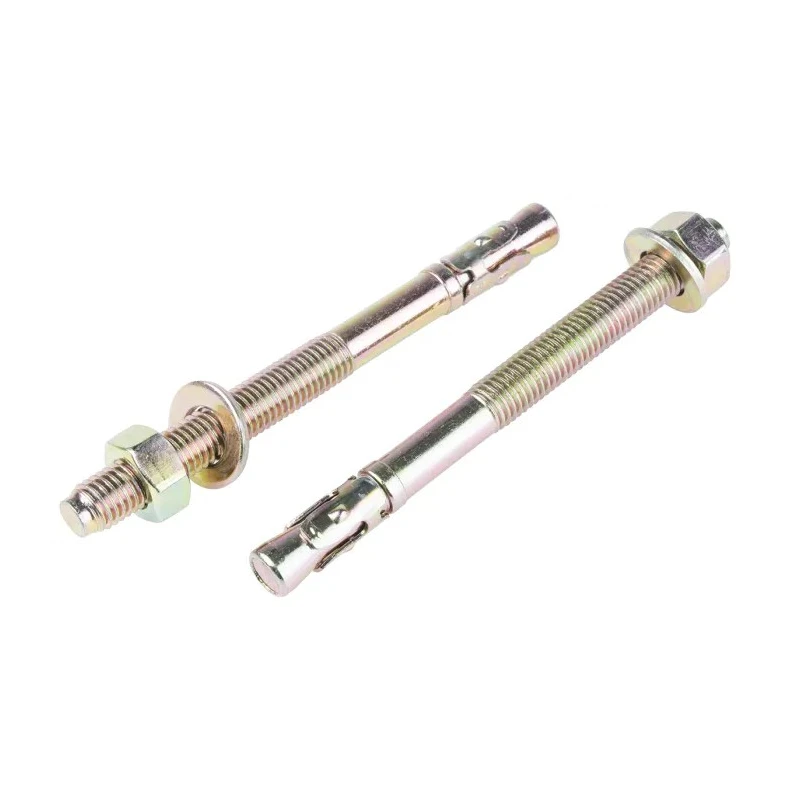 RS PRO Carbon Steel Passivated Zinc Plated Through Bolt Anchor M12 x 140 mm 908-6983