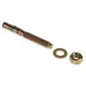 RS PRO Carbon Steel Zinc Plated Through Anchor Bolt M16 x 150 mm DIN Standard 908-6987