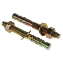 RS PRO Carbon Steel Zinc Plated Through Anchor Bolt M16 x 150 mm DIN Standard 908-6987