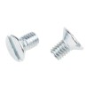 RS PRO Slot Countersunk Steel Machine Screw 10 mm M6 908-7431