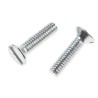 RS PRO Slot Countersunk Steel Machine Screw 10 mm M2.5 908-7356