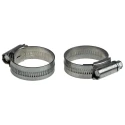 Jubilee Zinc Plated Mild Steel Slotted Hex Worm Drive Hose & Jubilee Clip 25-35 mm 1MS