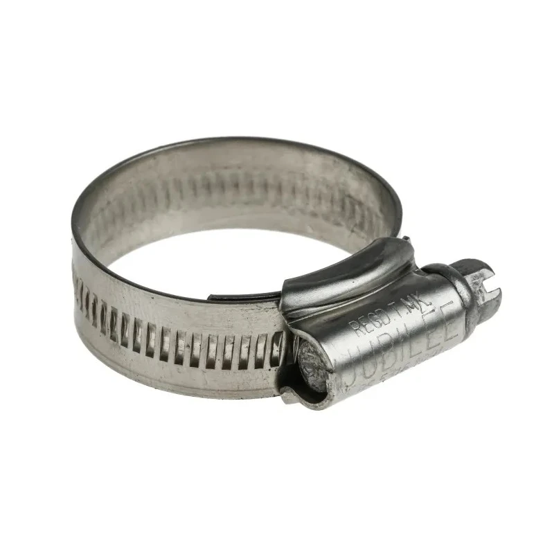 Jubilee Stainless Steel Worm Drive Hose Clip Slotted Hex Screw Head 25-35 mm Zinc Plated 1SS