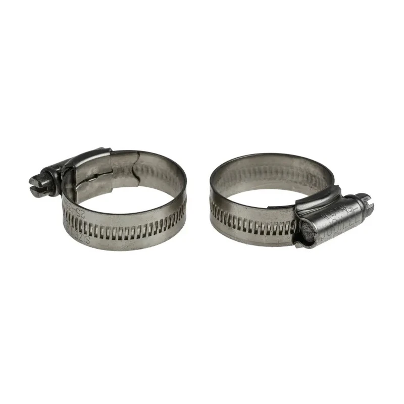Jubilee Stainless Steel Worm Drive Hose Clip Slotted Hex Screw Head 25-35 mm Zinc Plated 1SS