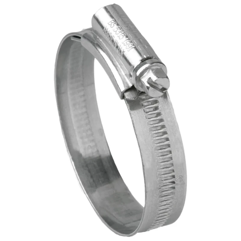 Jubilee Stainless Steel Slotted Hex Worm Drive Hose Clip 22 mm ID 0SS