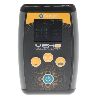 Castle Vibration Meter Acceleration 3 Axis OLED Display Tactile Keypad GA2006H