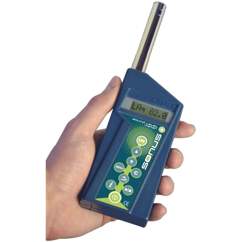 Castle Sonus GA116E Class 1 Data Logging Sound Level Meter 20 dB to 133 dB 20 kHz Maximum Frequency GA116E