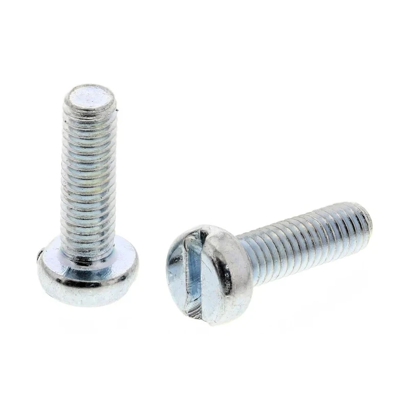 RS PRO Bright Zinc Steel Slotted Cheese Head Machine Screw M4 Thread 35 mm 908-7769