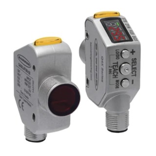 Banner Diffuse Distance Sensor, Barrel Style, Bipolar NPN/PNP Output, M12 Connector, 25 mm to 300 mm Q4XTULAF300-Q8