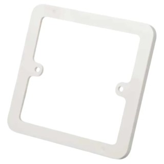 Schneider Electric White 1 Gang Light Switch Cover Lisse GGBLSPC1FO