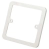 Schneider Electric White 1 Gang Light Switch Cover Lisse GGBLSPC1FO