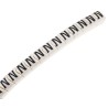 HellermannTyton HGDC Slide-On Pre-Printed Cable Marker Black Legend N for 2-5 mm Cables 901-10595 909-3143-PVC