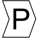 HellermannTyton HGDC Slide-On Cable Marker, Black, Pre-printed "P", 5 mm Cable White, 2 mm Cable, 901-10597 909-3155-PVC