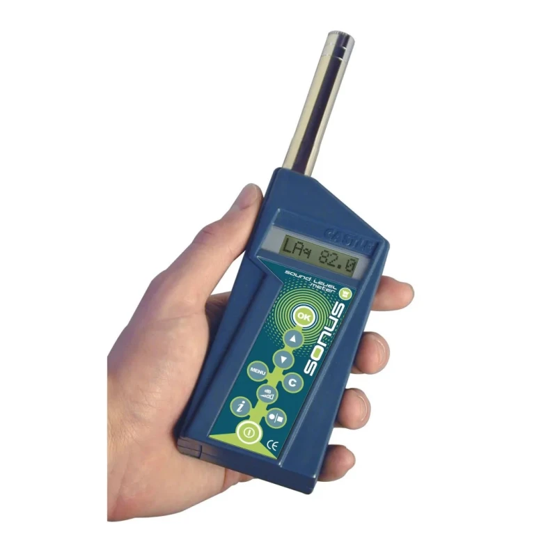 RS PRO Sonus Class 2 Data Logging Sound Level Meter 35 dB to 140 dB 20 kHz Max GA216L