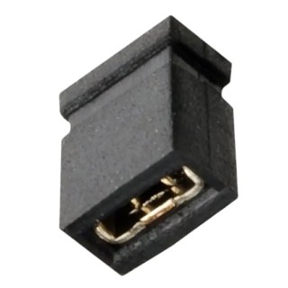 HARWIN Archer M50 Jumper Straight Female Black Jumper 2 Way 1 Row 1.27 mm Pitch M50-1900005