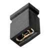 HARWIN Archer M50 Jumper Straight Female Black Jumper 2 Way 1 Row 1.27 mm Pitch M50-1900005