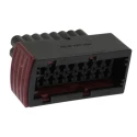 TE Connectivity Junior Power Timer Automotive Connector Female Black 16 Way Crimp Termination 1-967242-1